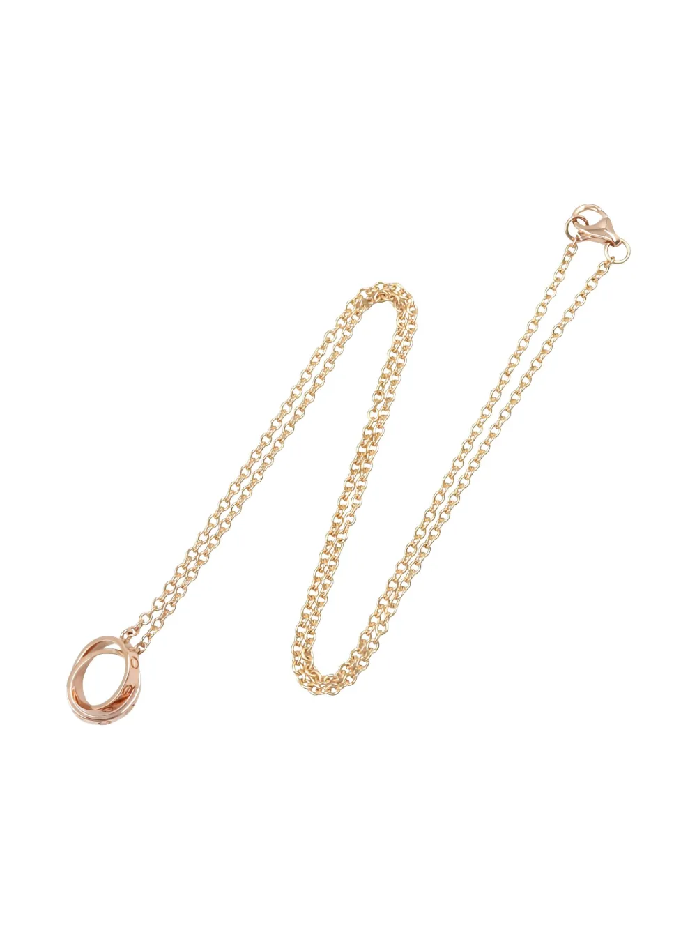 Pre-owned Cartier 2010s Love Necklace In Pink