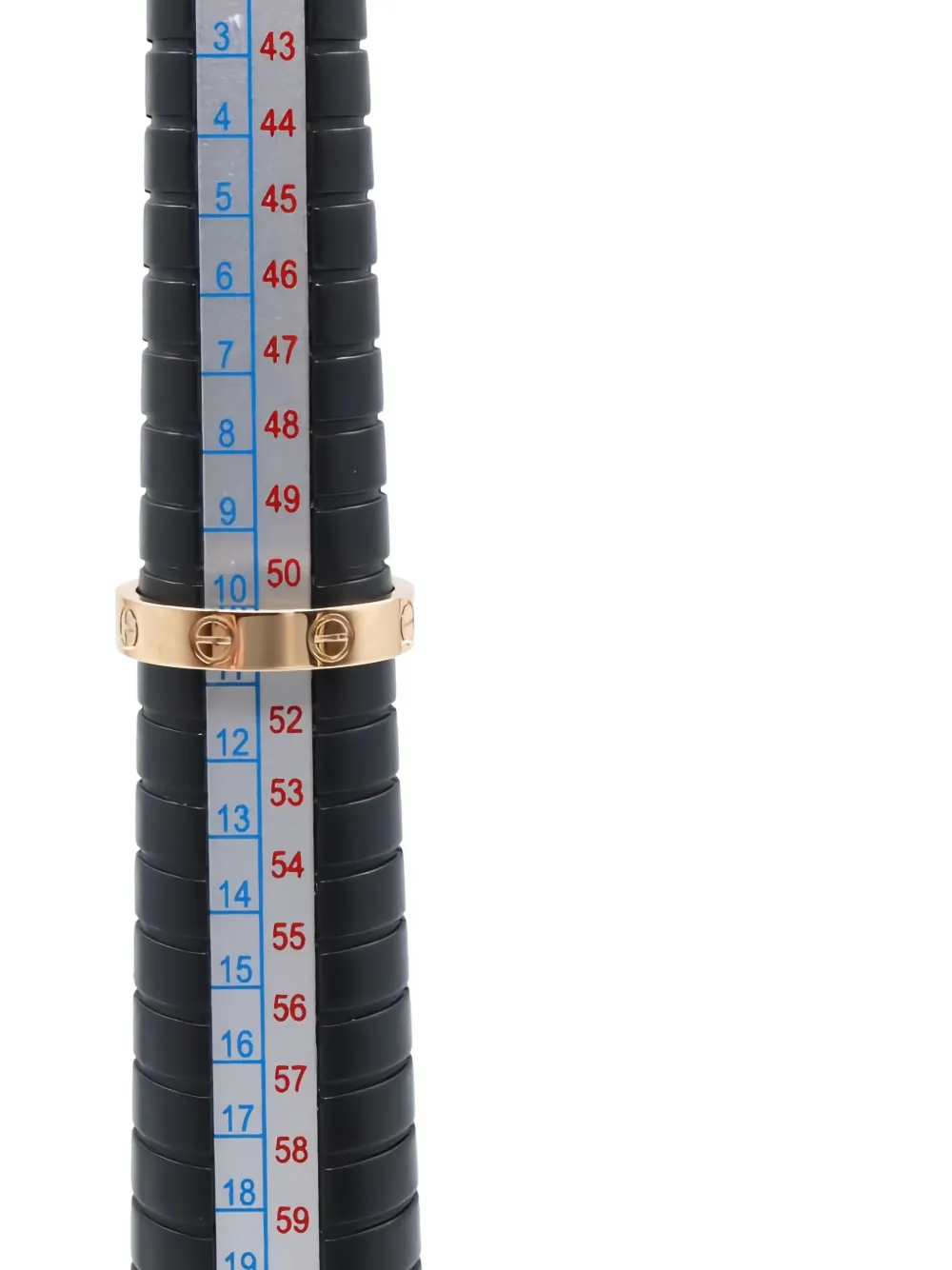 Pre-owned Cartier 2010s 18k Rose Gold Mini Love Diamond Ring In Pink
