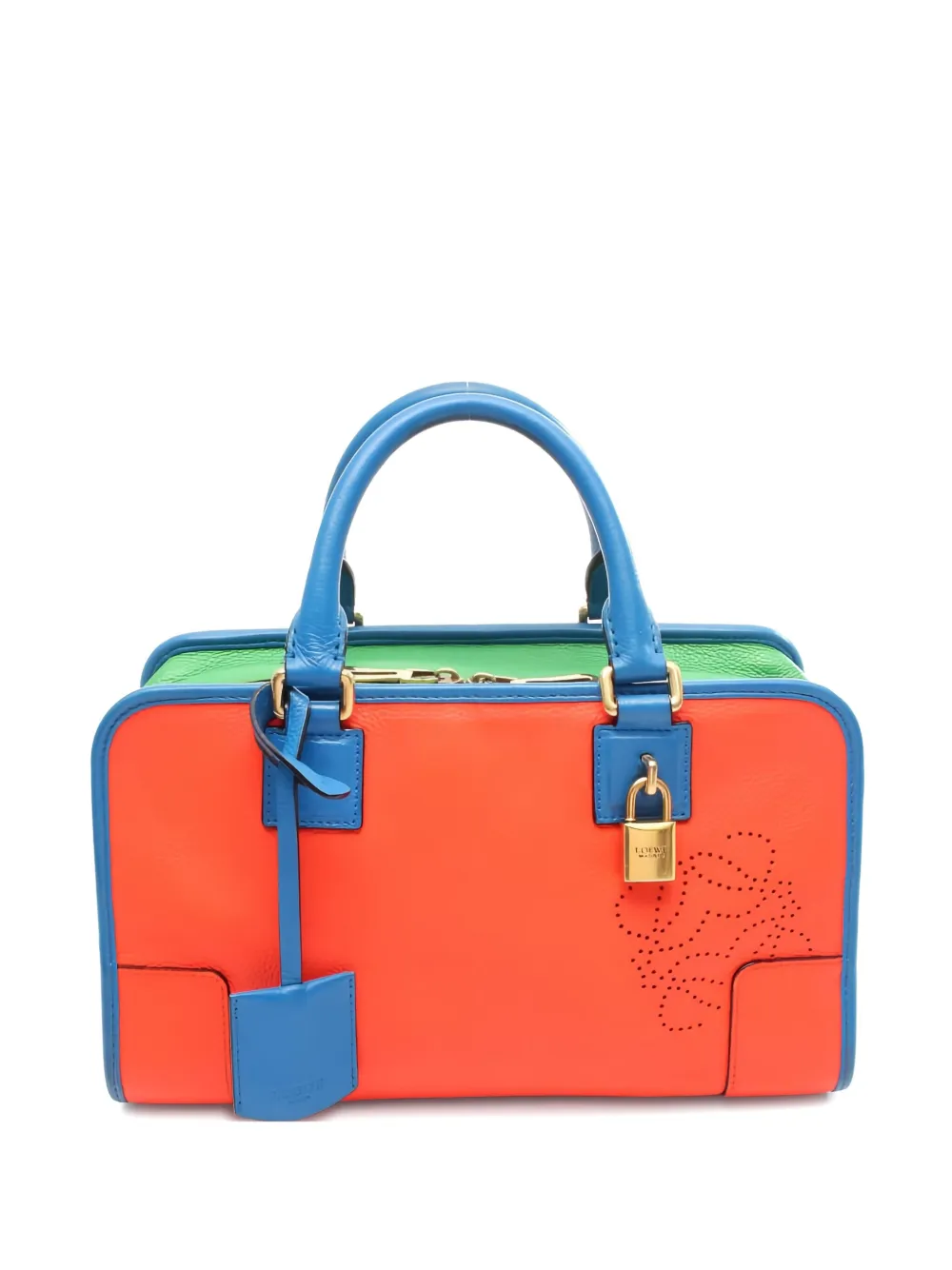 Loewe Pre-Owned 2000s Amazona 28 Limited Edition leather tote bag - Rosso