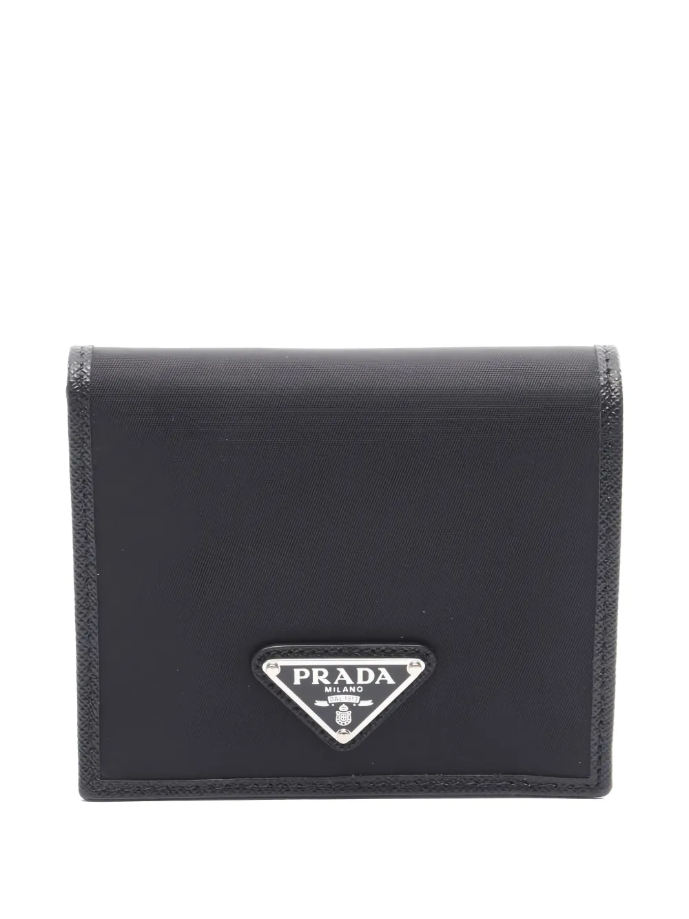 Prada Pre-Owned cartera con logo triangular 2020 | negro | Image 1