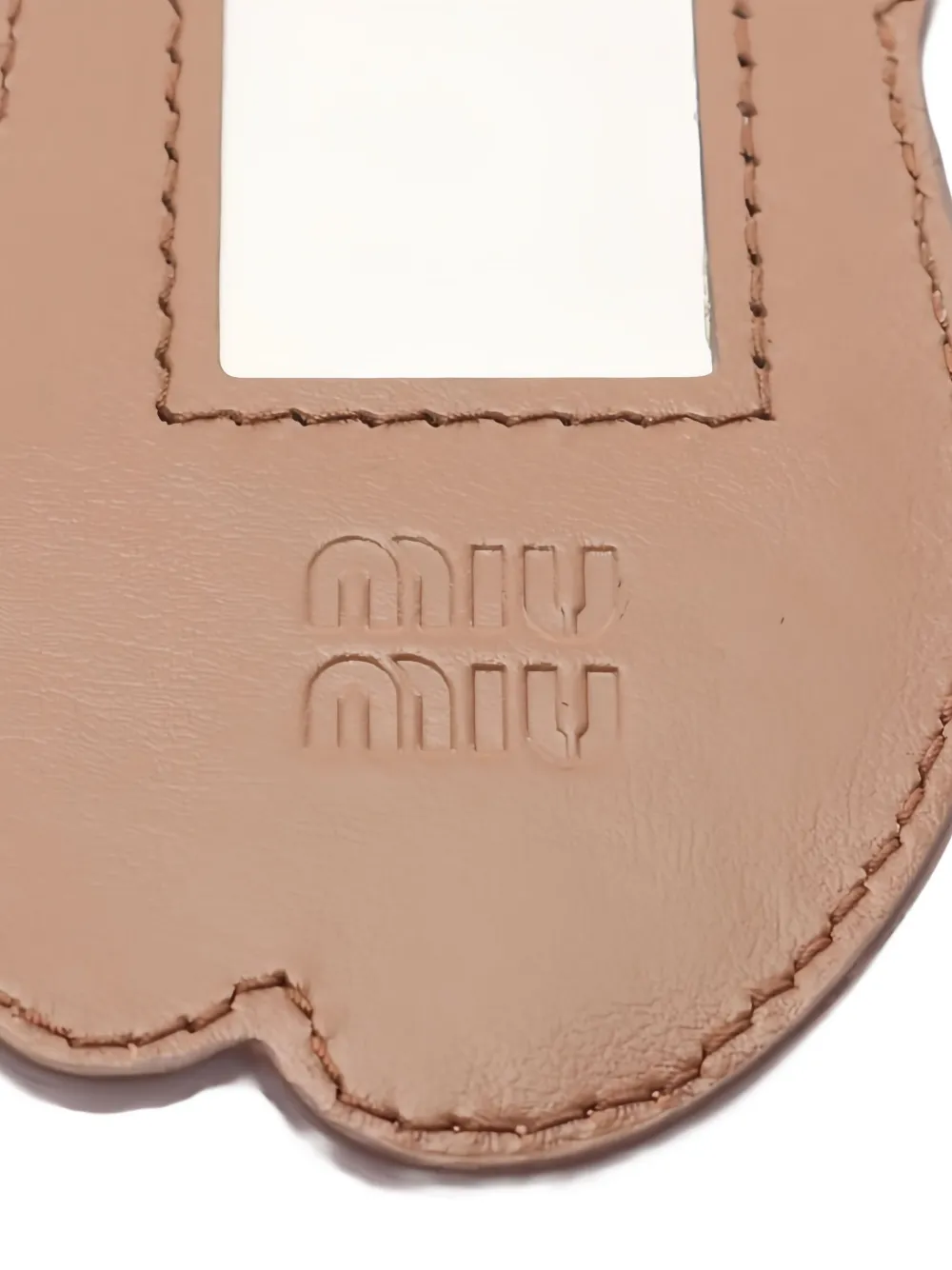Pre-owned Miu Miu 2020s Ballet Keyring In Pink