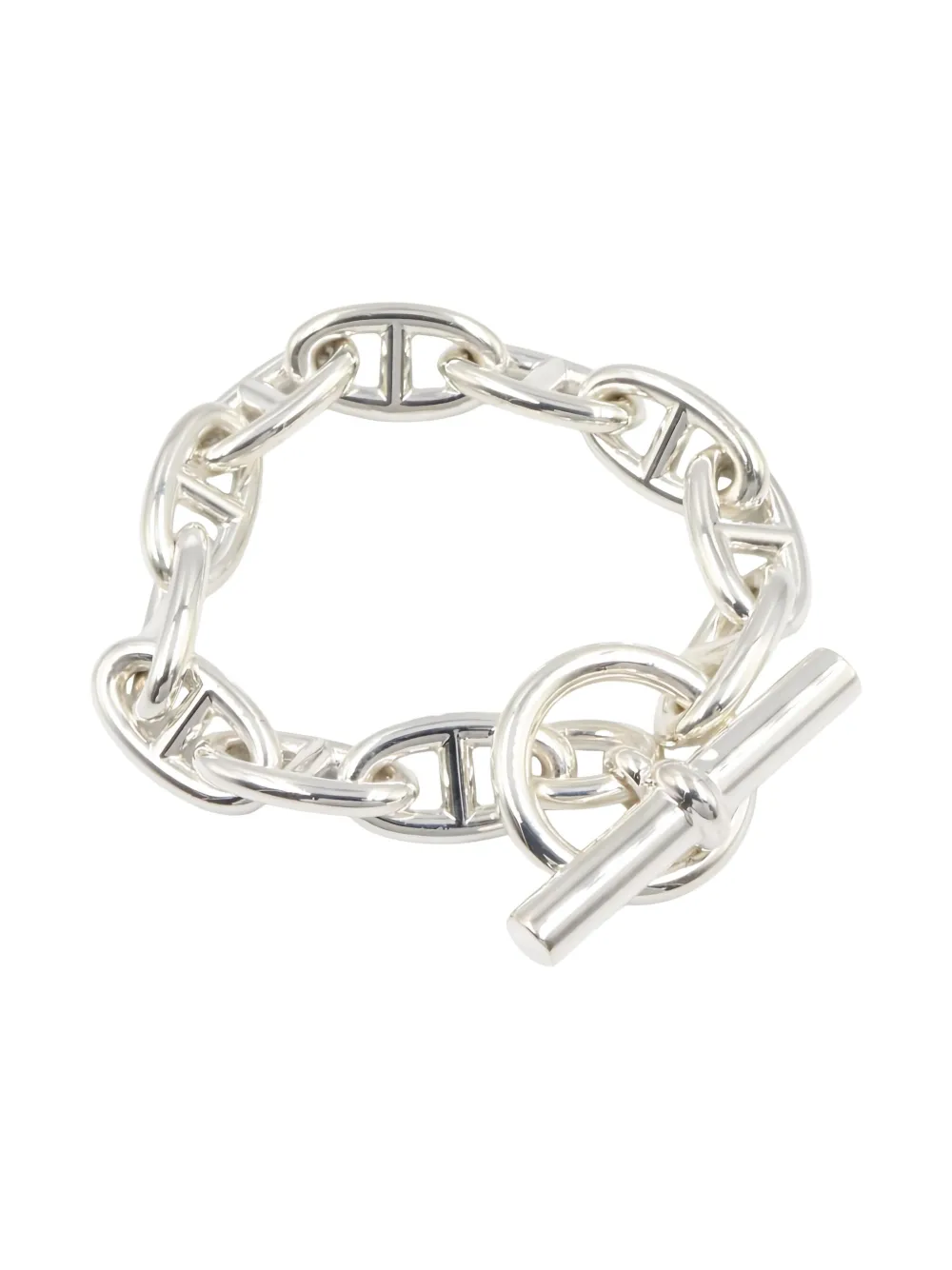 Hermès Pre-Owned pulsera Chaine d'Ancre 2010 | plateado | Image 1