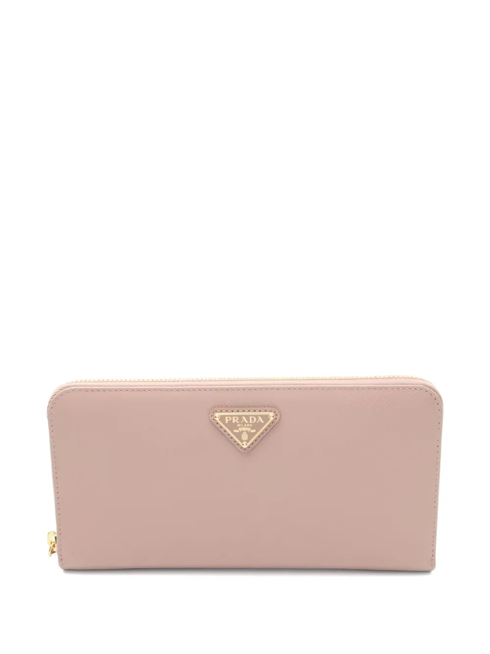 Prada Pre-Owned cartera de piel con logo triangular 2020 | neutro | Image 1