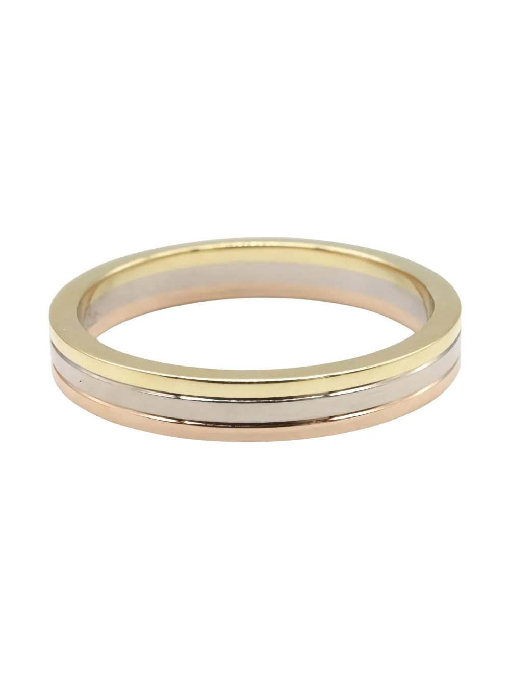 Pre-owned Cartier 2010s 18k Gold Vendome Ring
