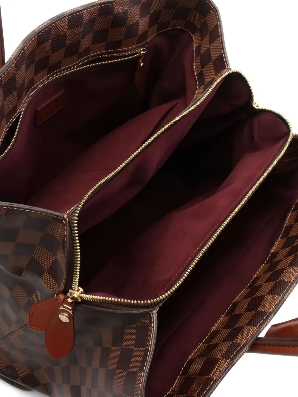 Louis Vuitton Pre-Owned 2013 Ascot Damier Ebène shopper Bruin
