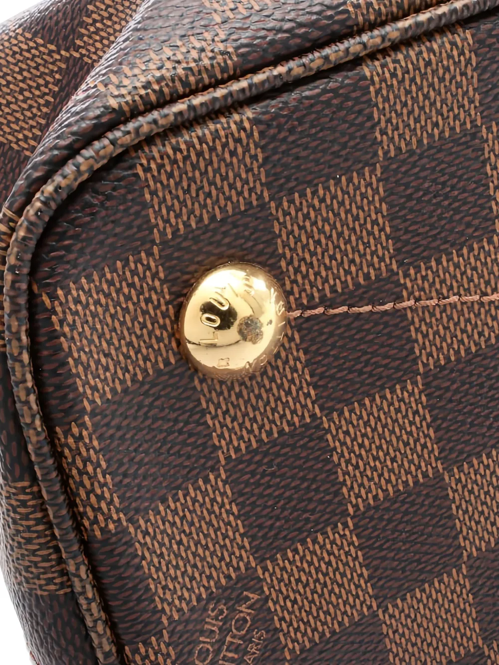 Louis Vuitton Pre-Owned 2013 Ascot Damier Ebène shopper Bruin