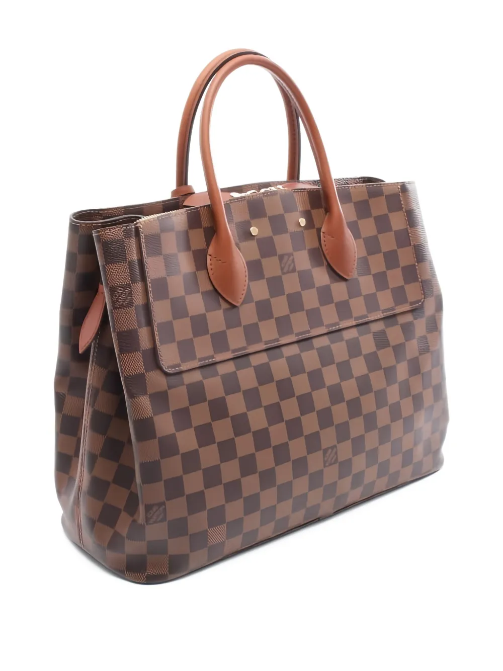 Louis Vuitton Pre-Owned 2013 Ascot Damier Ebène tote bag - Bruin