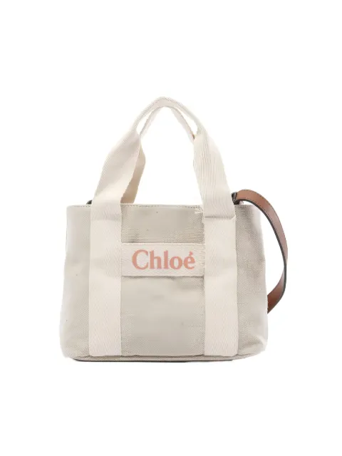 Chloé Pre-Owned tote con detalle del logo 2020