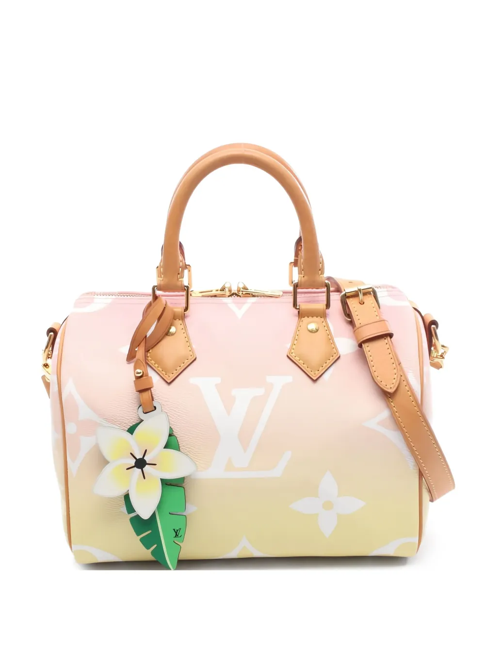 Louis Vuitton Pre-Owned 2021 スピーディ バンドリエール 25 モノグラム ジャイアント ハンドバッグ - Louis Vuitton Pre-Owned 2021 スピーディ バンドリエール 25 モノグラム ジャイアント ハンドバッグ -