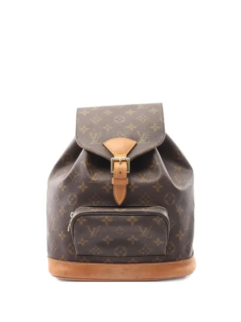 Louis Vuitton Pre-Owned mochila Montsouris MM con monograma