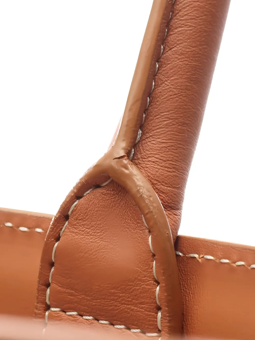 Pre-owned Celine 2000s Large Vertical Cabas Tote Bag In Neutral