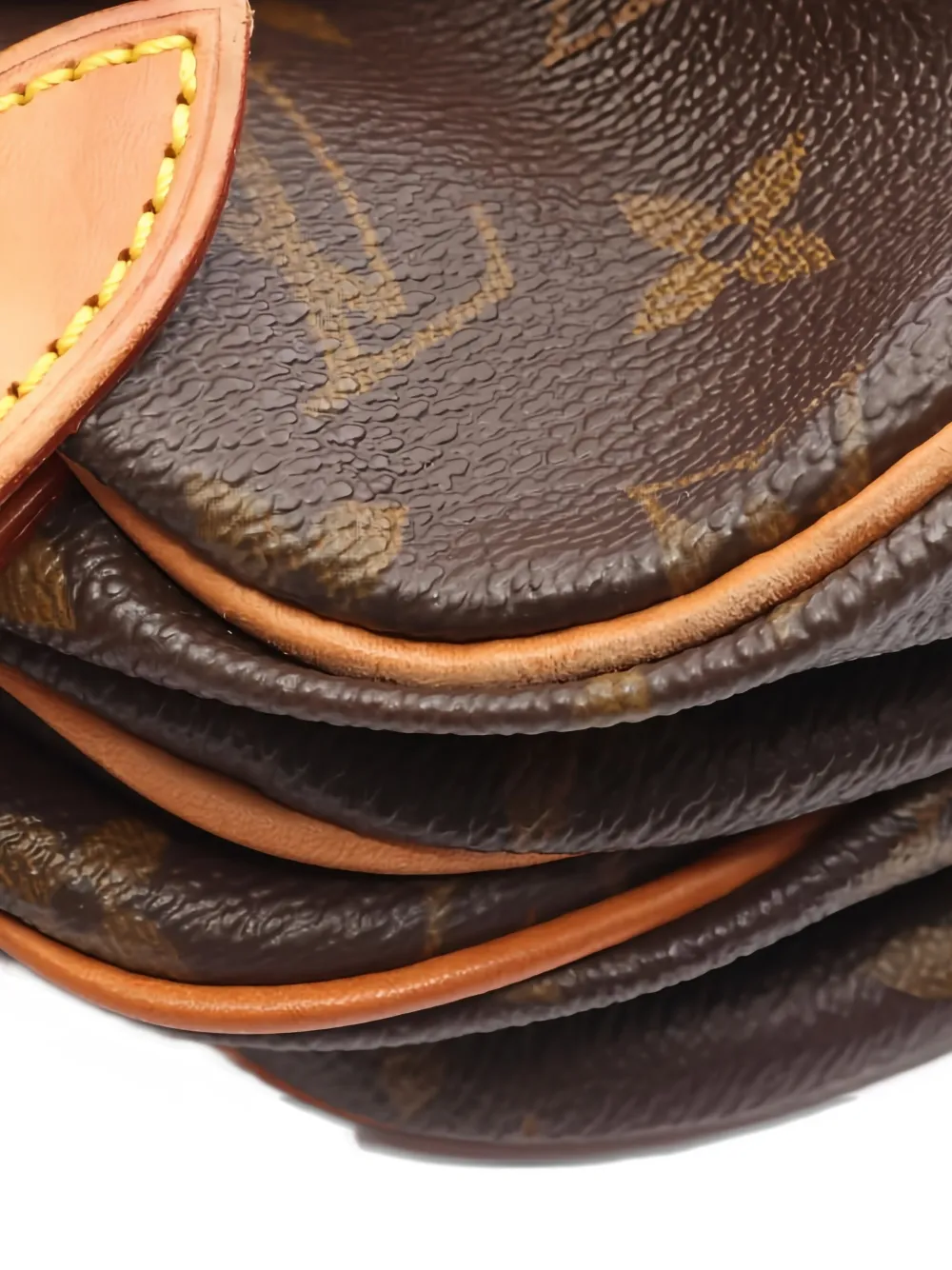 Pre-owned Louis Vuitton 1999 Saumur 30 Monogramcrossbody Bag In Brown