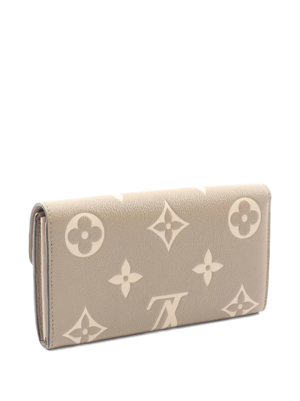 Pre-owned Louis Vuitton 2021s Sarah Monogram Wallet In Neutral