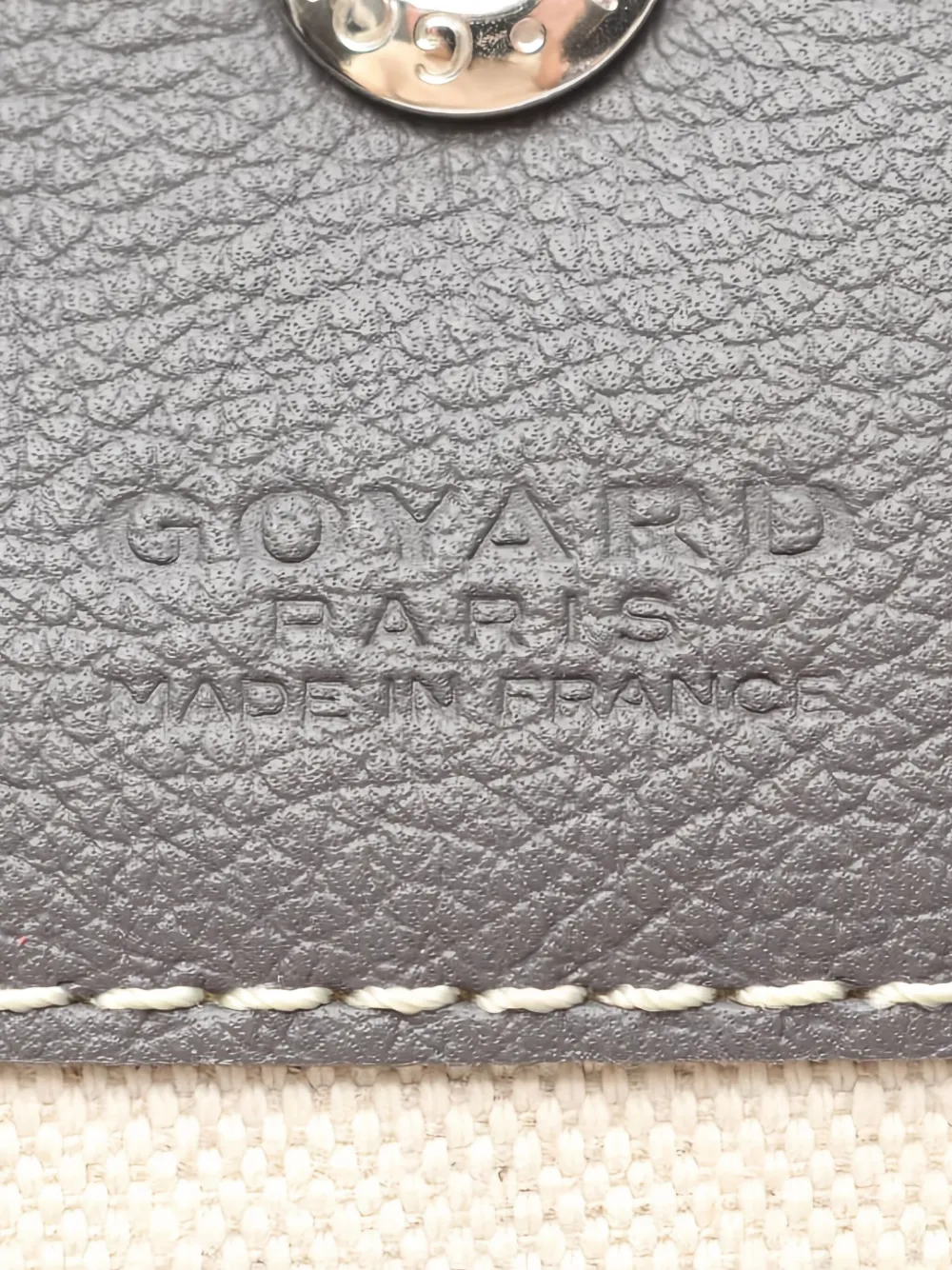 Pre-owned Goyard 2010s Saint Louis Gm Tote Bag In Gray