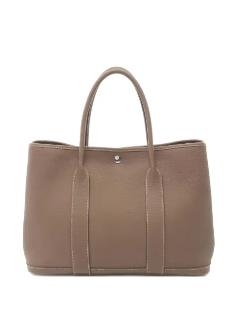 Hermès Pre-Owned 2020 Garden Party PM Etoupe handbag 