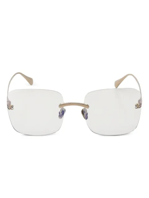 CHANEL Pre-Owned 1986-1988 CC square-frame sunglasses