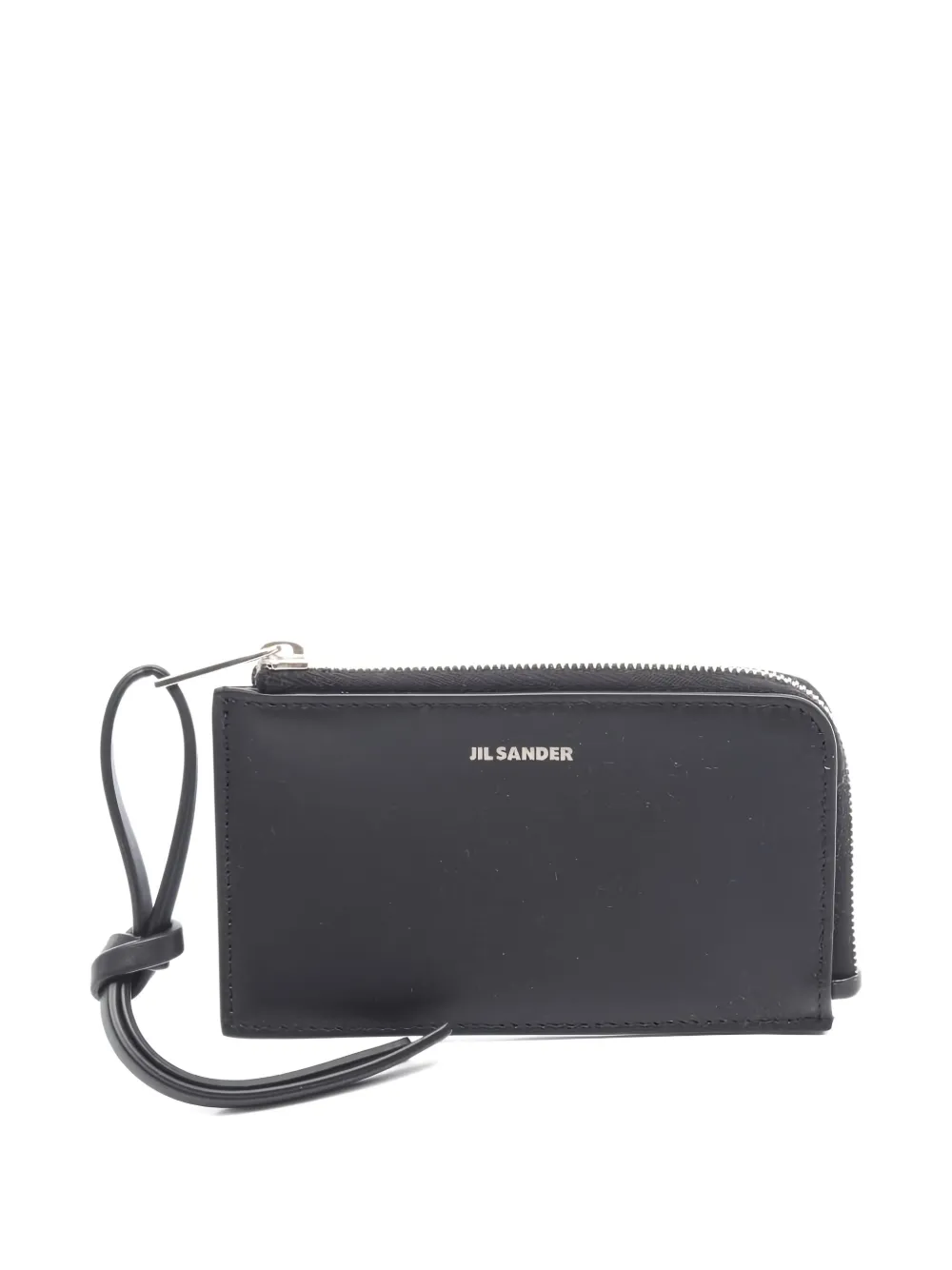 Pre-owned Jil Sander 2020s Giro Envelope Card Case In Black
