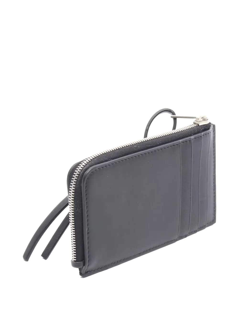Pre-owned Jil Sander 2020s Giro Envelope Card Case In Black
