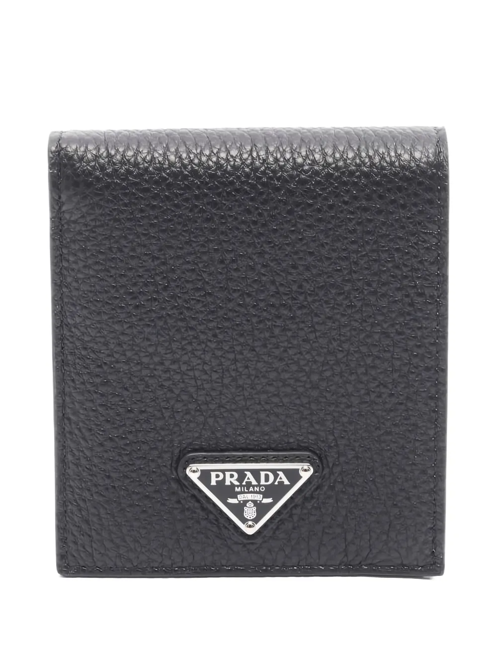 Prada Pre-Owned 2020s logo-plaque leather wallet | Black | Image 1