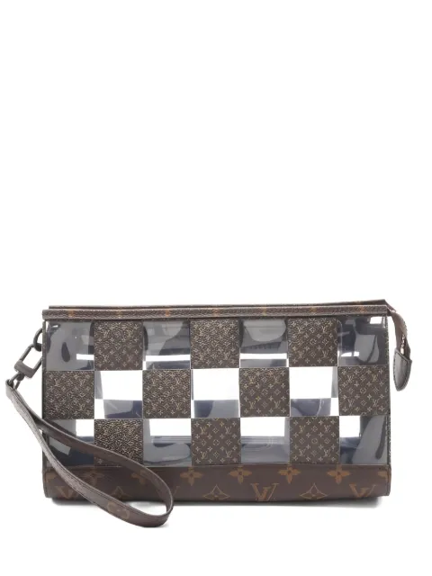 Louis Vuitton Pre-Owned 2021's monogram chess pouch clutch bag