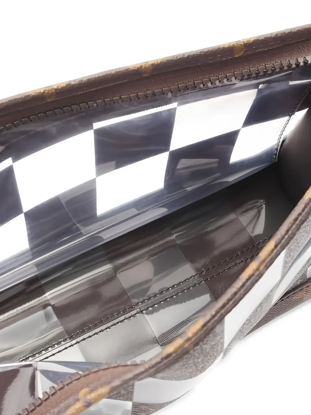 Louis Vuitton Pre-Owned 2021s clutch met monogram Bruin