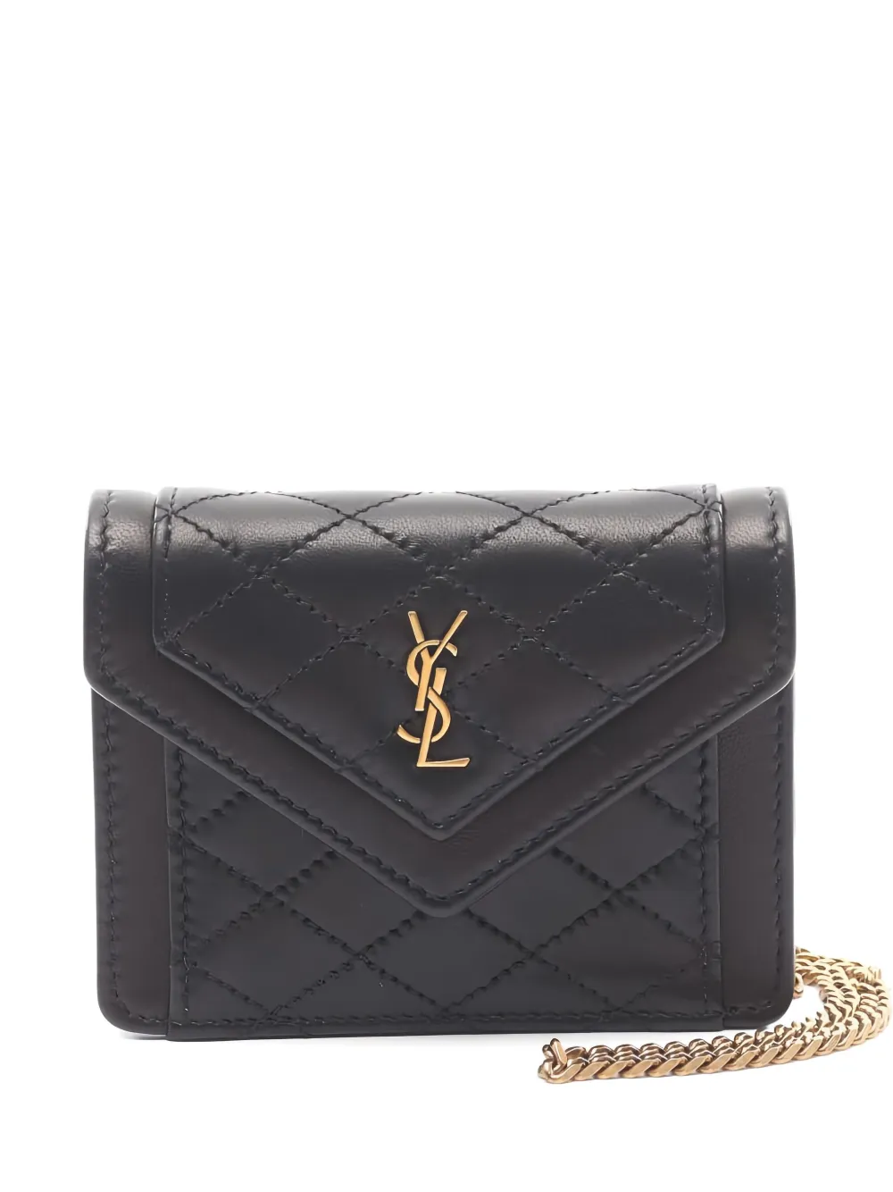 Pre-owned Saint Laurent 2010s Gabby Shoulder Bag In Black