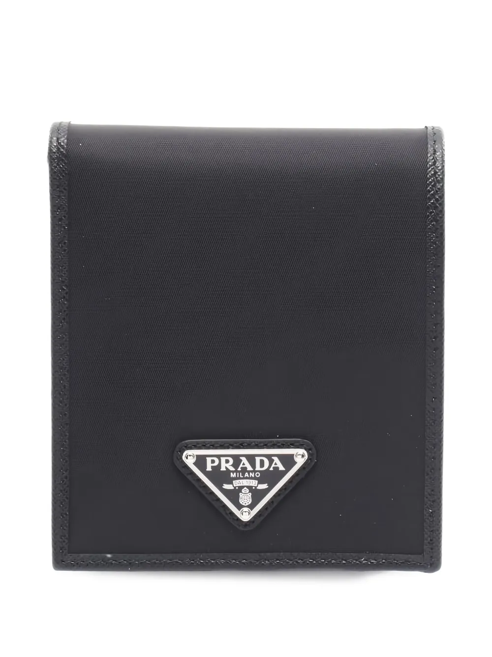 Prada Pre-Owned 2020s logo-plaque wallet | Black | Image 1
