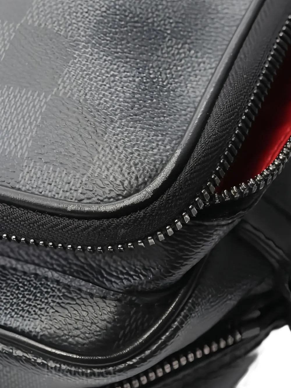 Pre-owned Louis Vuitton Utility Messenger Bag In Black