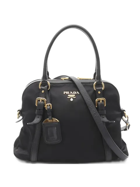 Prada Pre-Owned 2000's saffiano tessuto tote bag