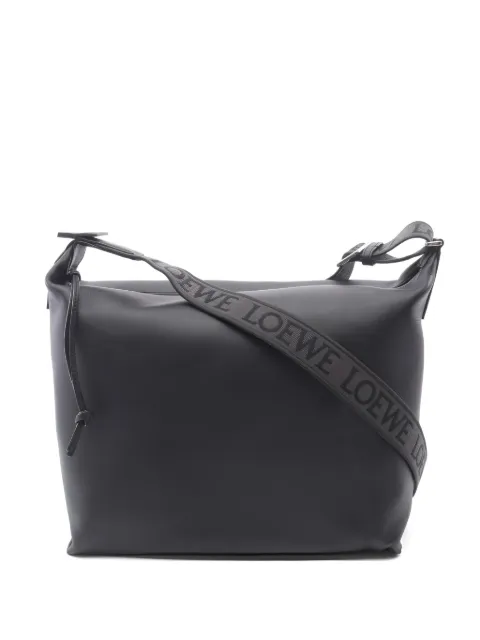 Loewe Pre-Owned 2020s cubi logo strap shoulder bag