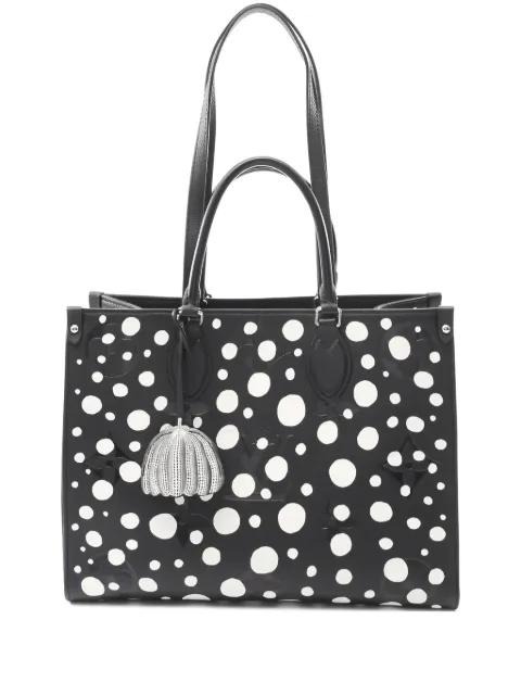 Louis Vuitton Pre-Owned 2010s monogram empreinte dot tote bag