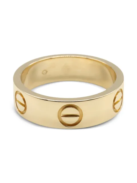 Cartier anillo en oro amarillo de 18kt con diamante 2010