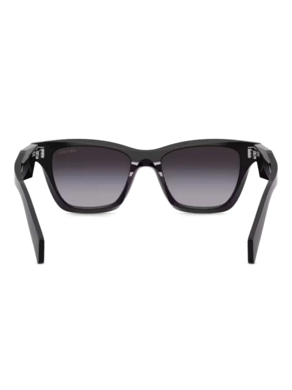 Prada Eyewear Zonnebril met geometrisch montuur Zwart