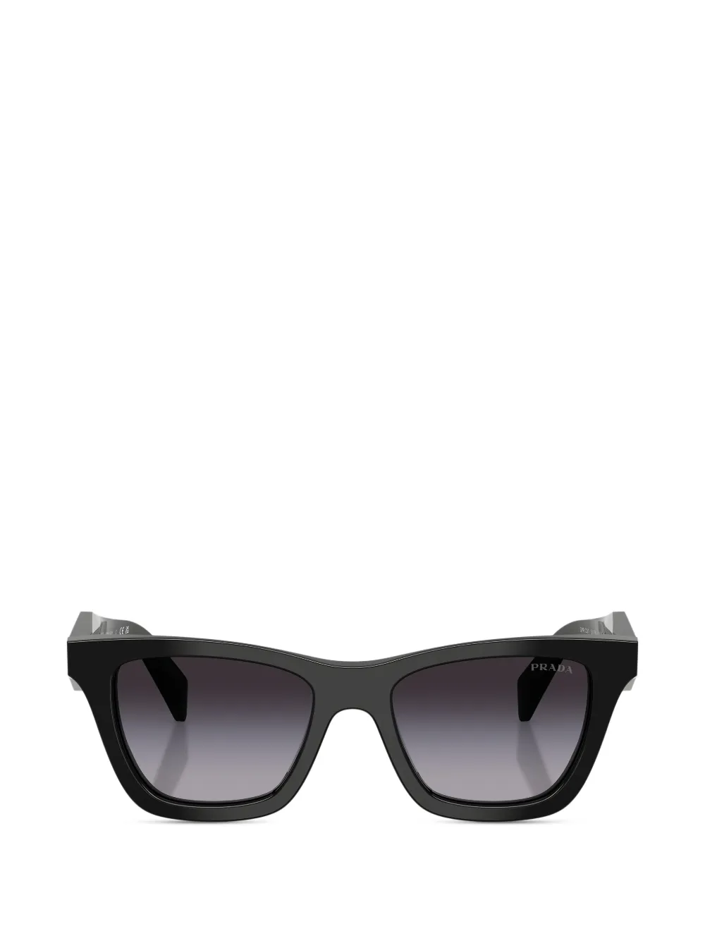 Prada Eyewear geometric-frame sunglasses - Nero