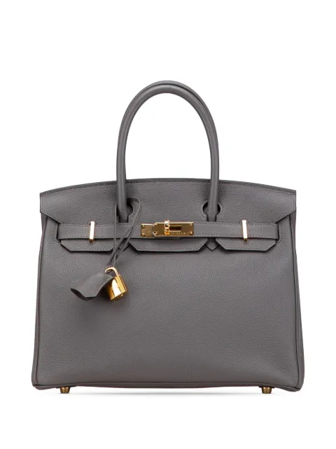 Hermès Pre-Owned 2017 Togo Birkin Retourne 30 handbag