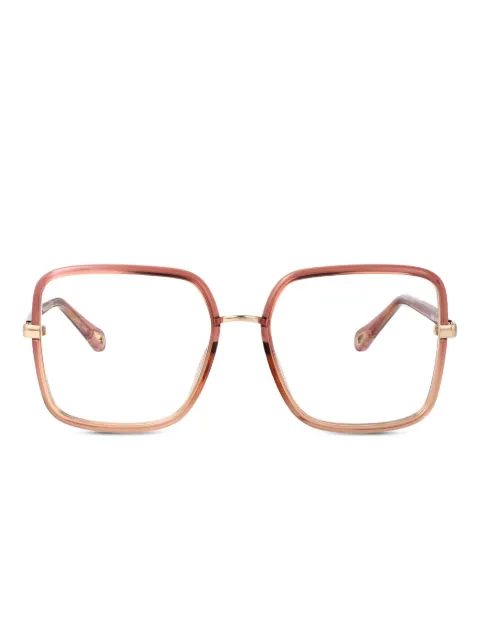 Chloé Eyewear lentes con armazón oversize
