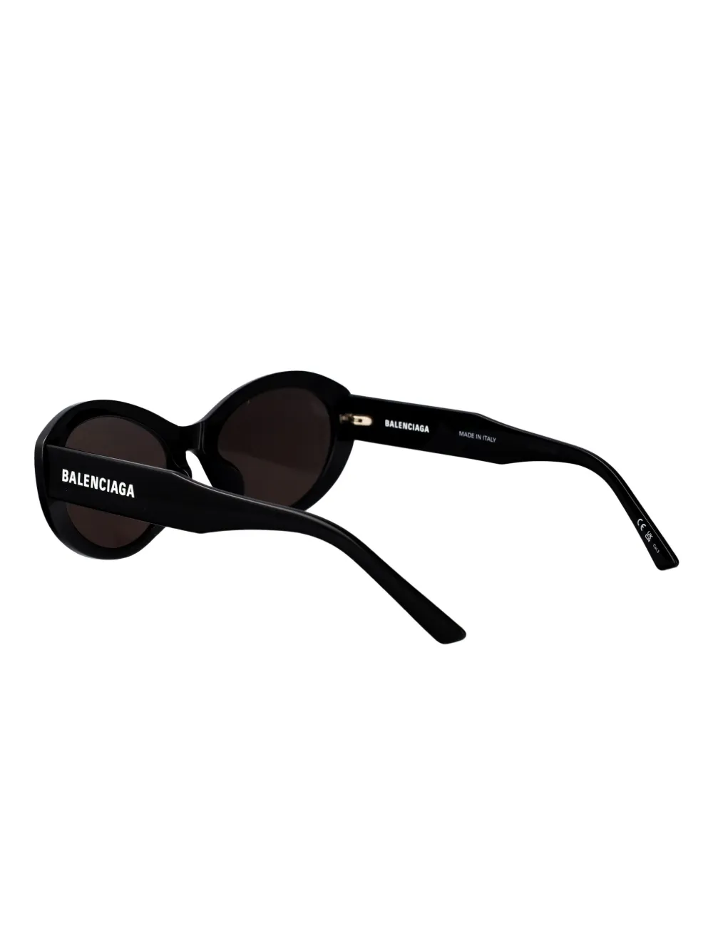 Balenciaga Eyewear Zonnebril met ovalen montuur Zwart