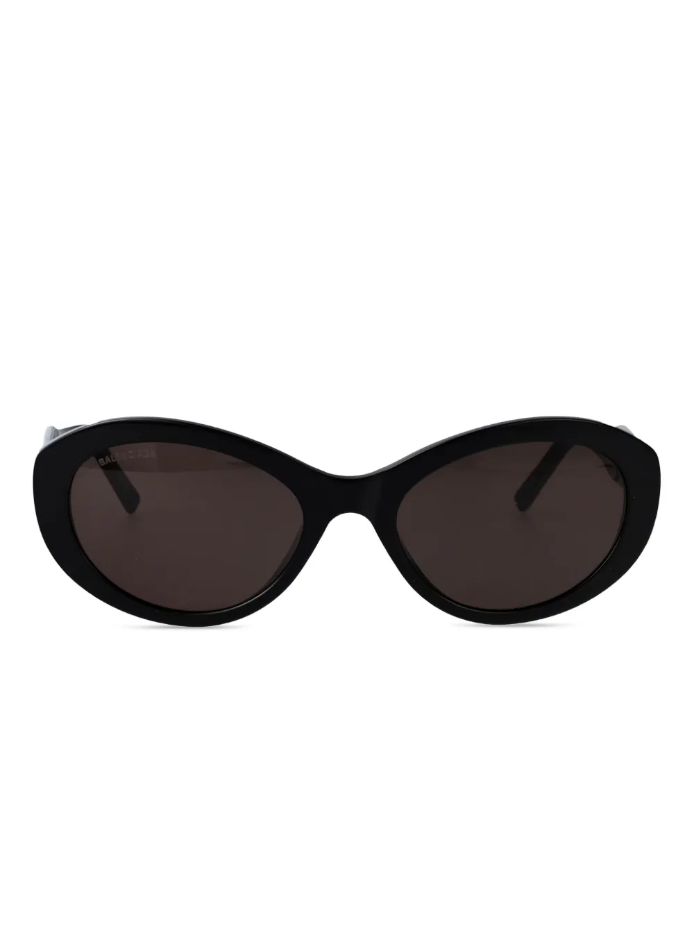 Balenciaga Eyewear oval-frame sunglasses - Schwarz
