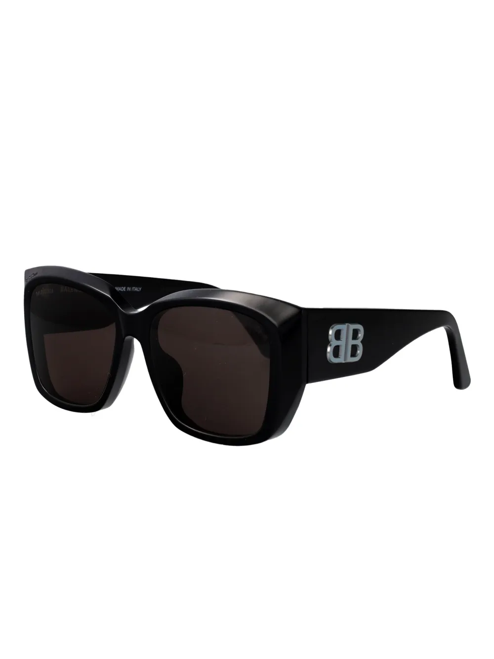 Balenciaga Eyewear BB-logo square sunglasses - Zwart