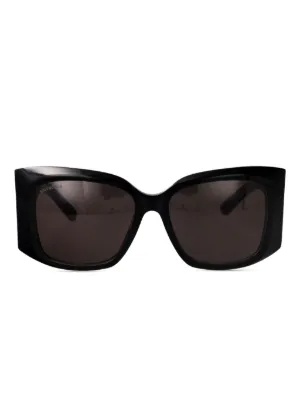 Balenciaga Eyewear bbロゴ ジオメトリックフレーム サングラス