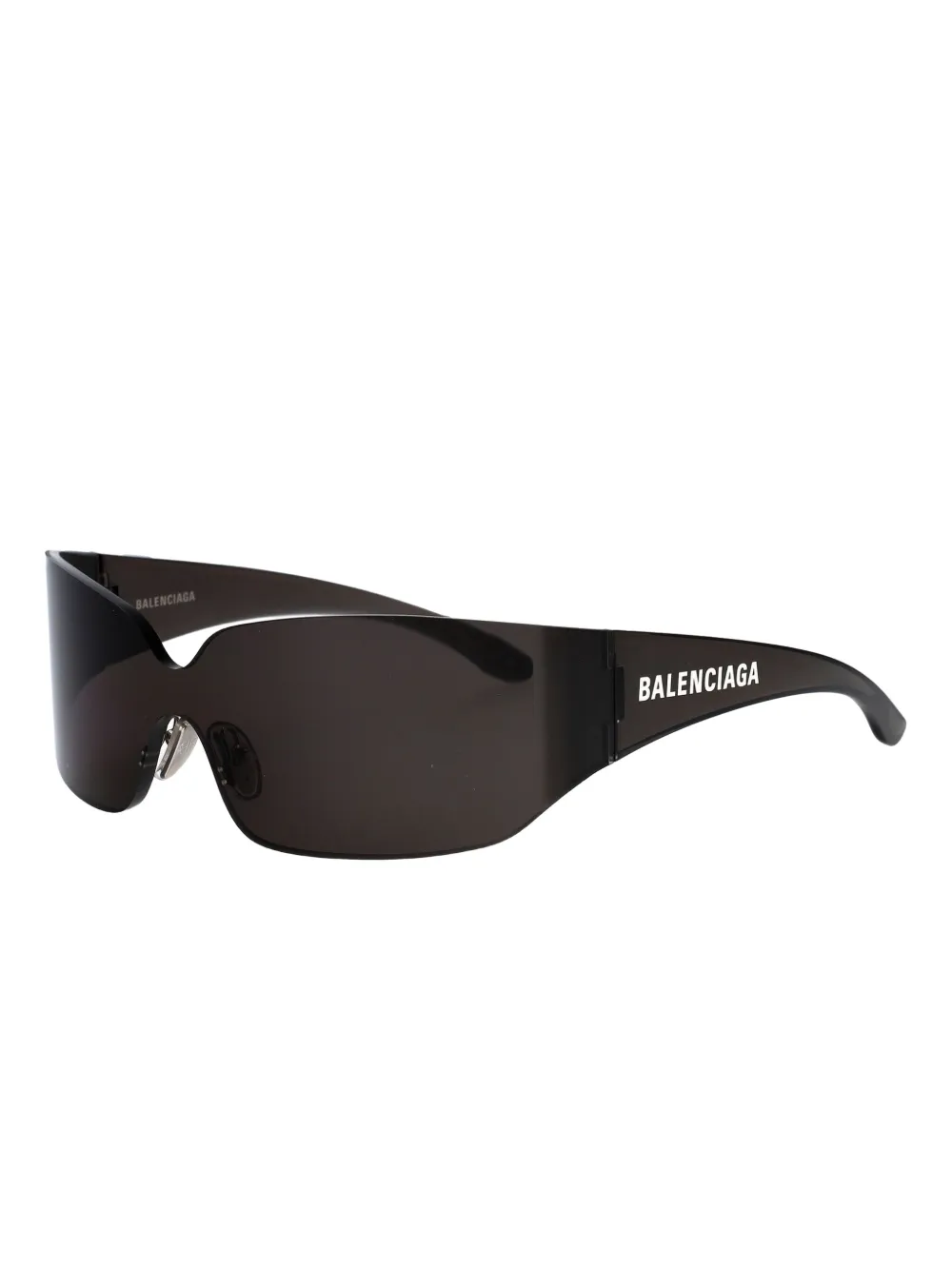 Balenciaga Eyewear Mono zonnebril met vierkant montuur - Zwart