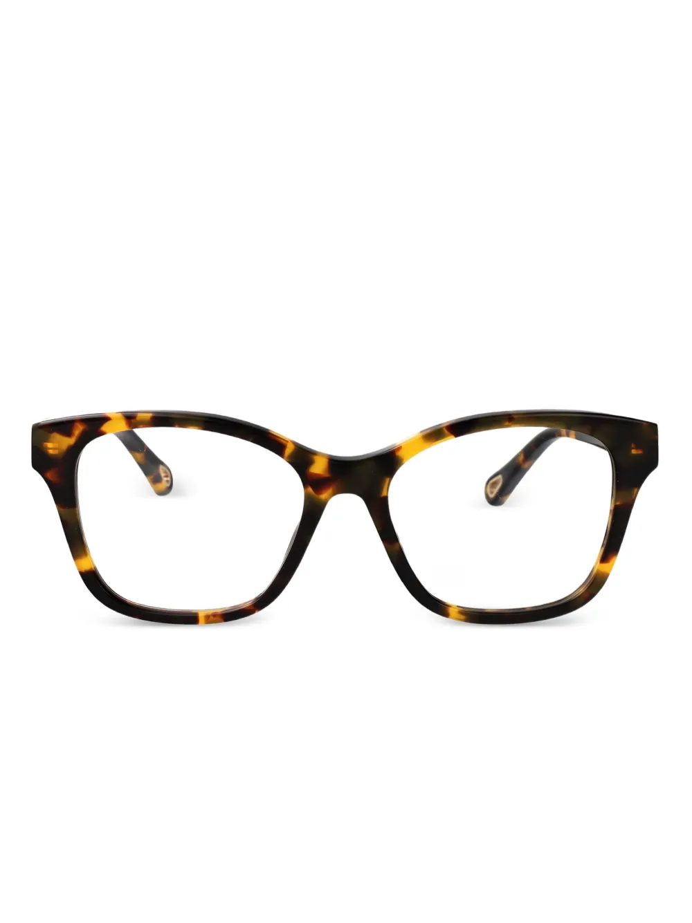 Chloé Eyewear butterfly-frame glasses | Brown | Image 1
