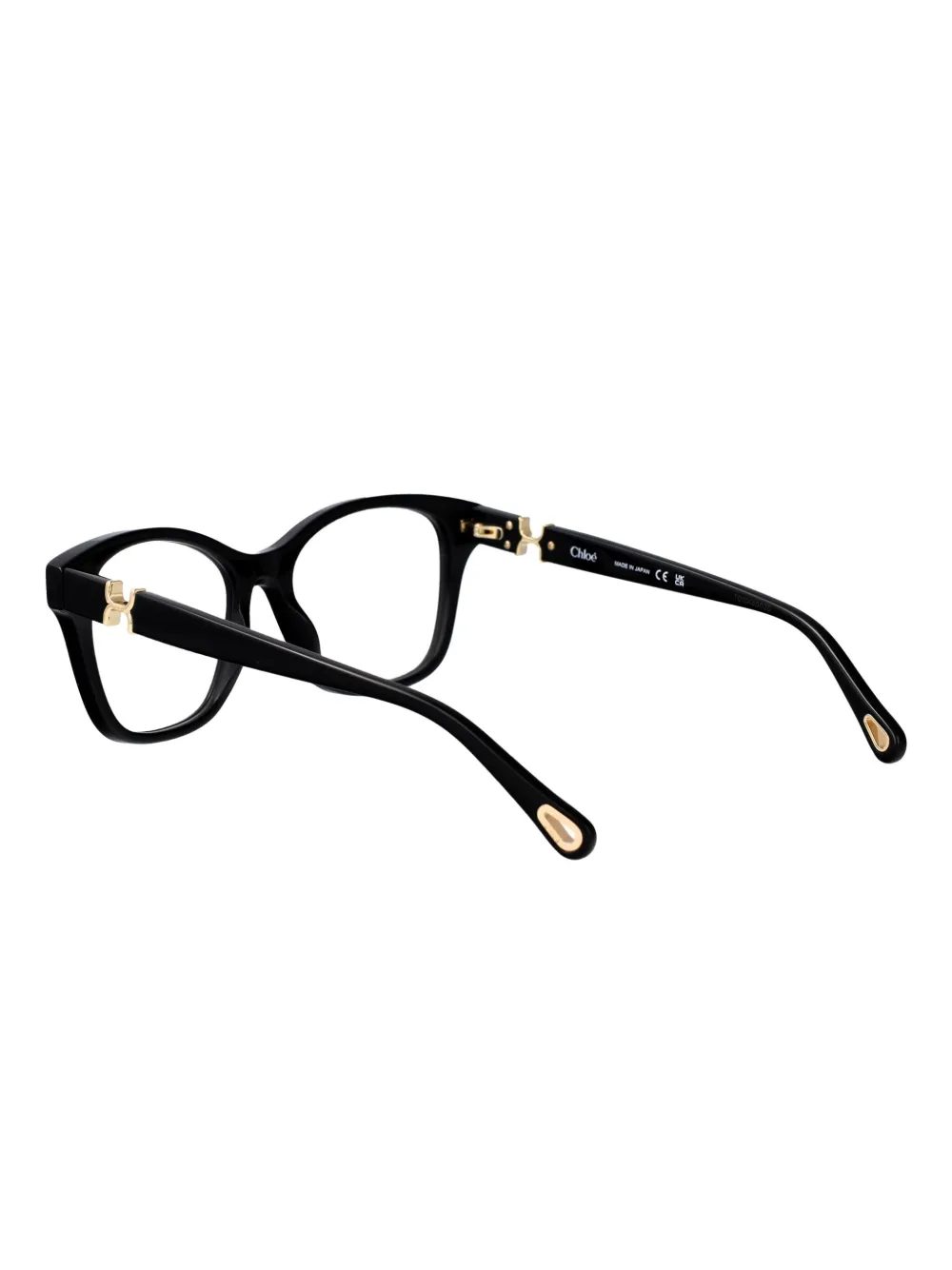 Chloé Eyewear Bril met vierkant montuur Zwart