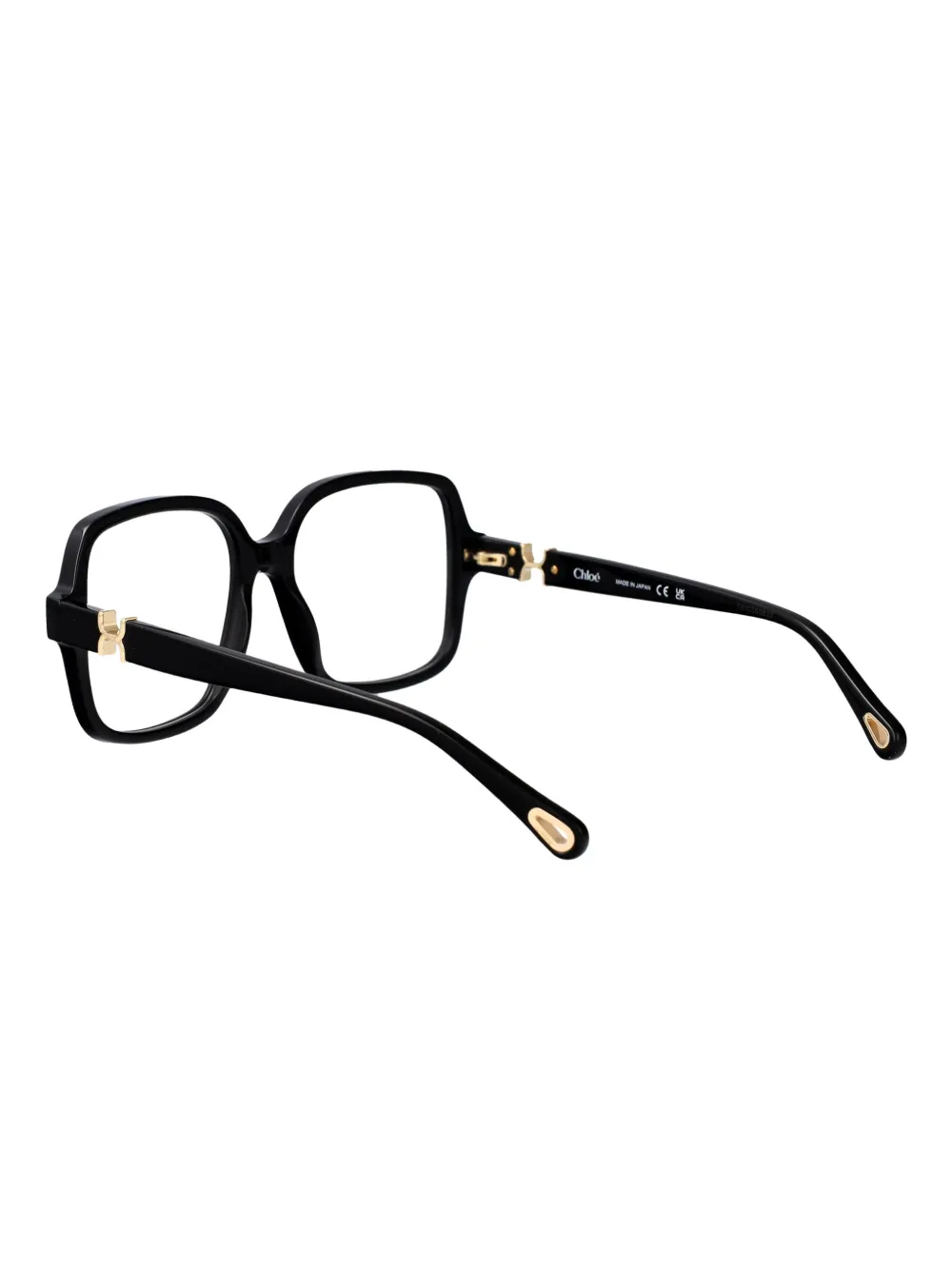 Chloé Eyewear Bril met vierkant montuur Zwart