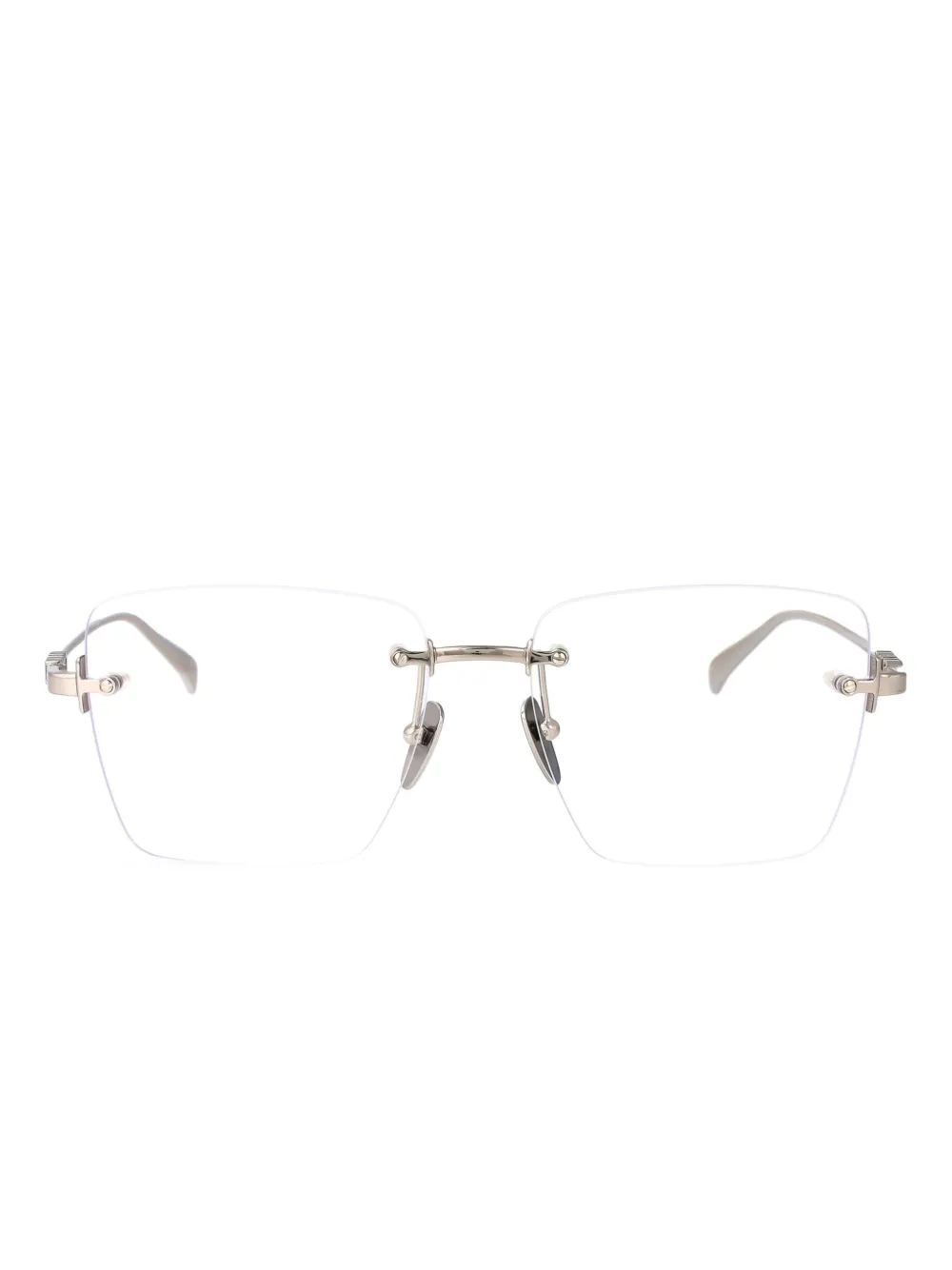 Gucci Eyewear square-frame glasses | Silver | Image 1