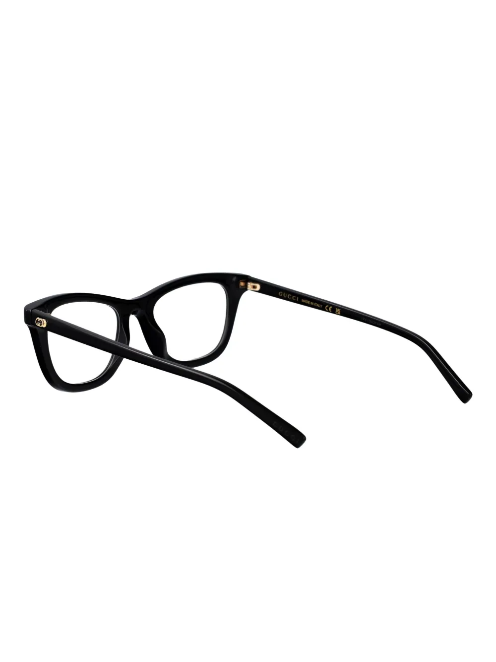 Gucci Eyewear Bril met cat-eye montuur Zwart