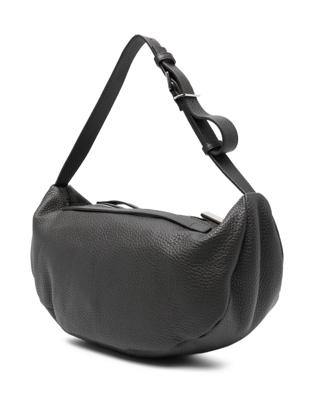 Hags Leather Satchel Bag In Gray