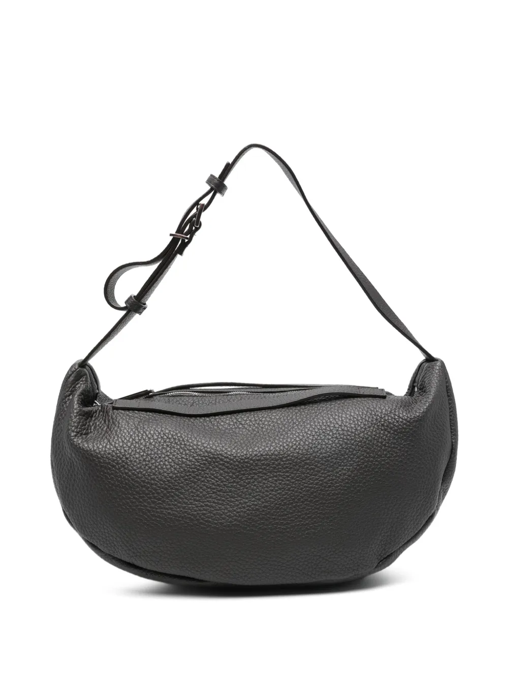 Hags Leather Satchel Bag In Gray