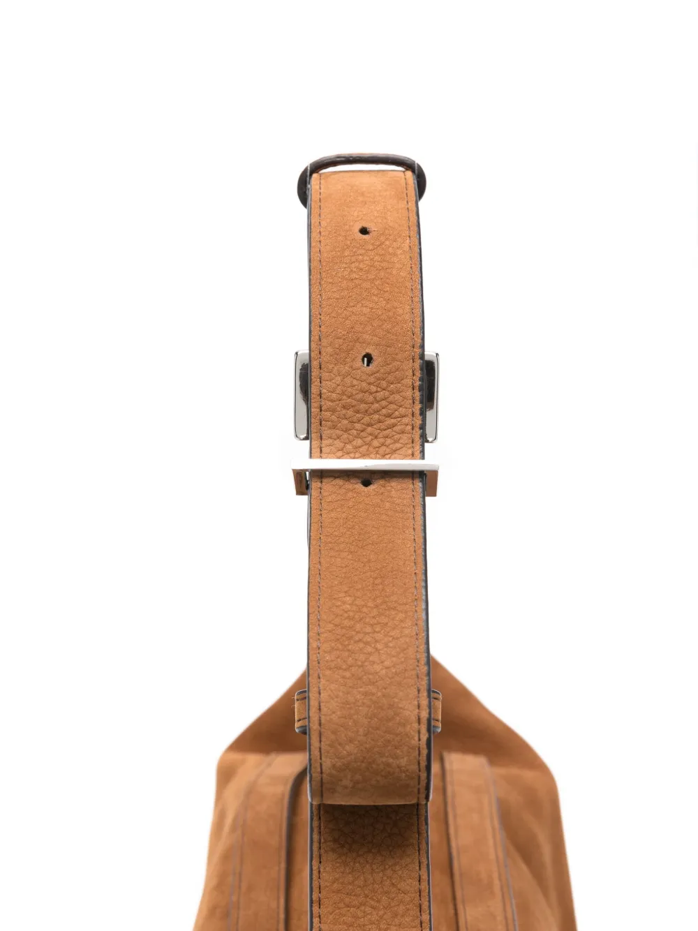 Hags Leather Shoulder Bag In Brown