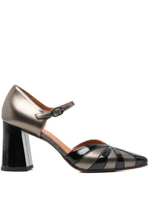 Chie Mihara 65mm pointed-toe block-heel pumps